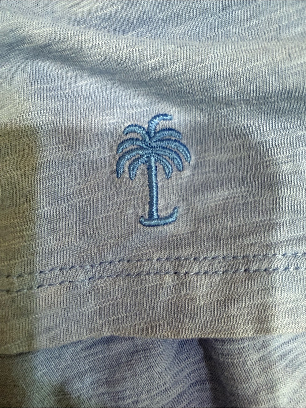 Lilly Pulitzer Blue Arya V-Neck Tank Top Size XS Pima Cotton - Picture 10 of 13